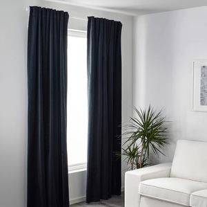 NWT Ikea Sanela Velvet Curtains